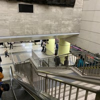 Photo taken at Zhangzizhonglu Metro Station by Bitch N. on 10/26/2018