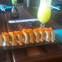 Photo taken at Sushi Central Villas by Sandy D. on 1/17/2018