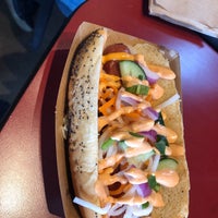 Photo taken at Urban Hotdog Company by Margaret !. on 7/27/2021