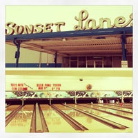 Photo taken at Sunset Lanes by Chelsie E. on 2/9/2013