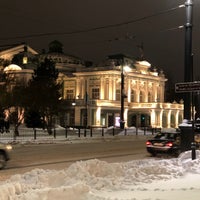 Photo taken at Сквер им. Дзержинского by Maxim on 1/16/2022
