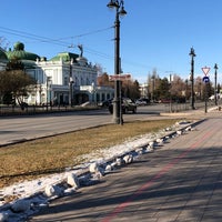 Photo taken at Сквер им. Дзержинского by Maxim on 11/5/2021