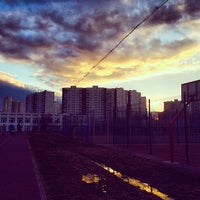 Photo taken at Стадион школ №1434 и №1119 by Лера О. on 3/11/2014