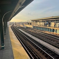 Photo taken at MTA Subway - Rockaway Blvd (A) by Ronald Z. on 12/5/2021
