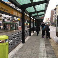 Photo taken at Metrobus - Estación Ugarte by Fernando R. on 5/6/2016
