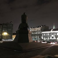 Photo taken at Памятник Ф. М. Достоевскому by Denis B. on 11/17/2019