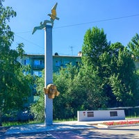 Photo taken at Памятник М. Расковой by Алексей С. on 6/13/2015