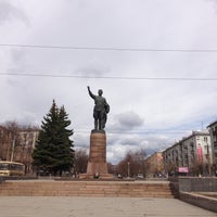 Photo taken at Памятник С. М. Кирову by Tanichka S. on 4/27/2013