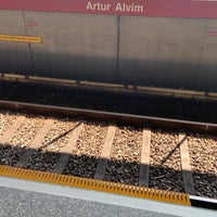 Photo taken at Estação Artur Alvim (Metrô) by James H. on 10/23/2021