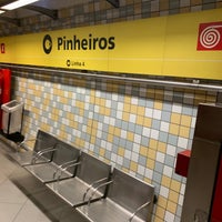 Photo taken at Estação Pinheiros (Metrô) by James H. on 12/31/2021