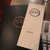 Photo taken at Alta Restaurant &amp;amp; Wine Bar by Thomas S. on 3/16/2018