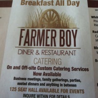 Das Foto wurde bei Farmer Boy Diner &amp;amp; Restaurant von Denisa H. am 1/19/2013 aufgenommen