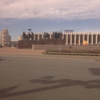 Photo taken at Monument to the Heroic Defenders of Leningrad by Alyona L. on 5/5/2013