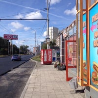 Photo taken at Остановка «Уральская» by Tony B. on 8/28/2016