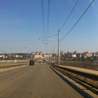 Photo taken at Гагаринский мост by 1 on 4/16/2013