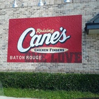 Photo taken at Raising Cane&amp;#39;s Chicken Fingers by Angela M. on 12/24/2012