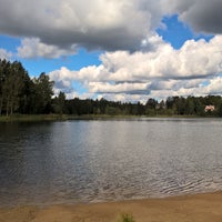 Photo taken at Финское озеро by Alex on 9/16/2018