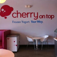Photo taken at Cherry On Top Frozen Yogurt - Scottsdale by David O. on 7/11/2013