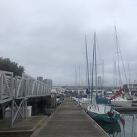 Photo taken at South Beach Harbor by Enoch L. on 10/24/2020