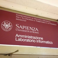 Photo taken at Facoltà di Economia by Simone M. on 12/18/2012