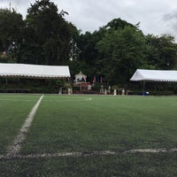 Photo taken at Artificial Grass Futsal Field by Sathit J. on 8/5/2016