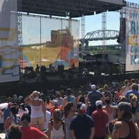 Photo taken at Chevrolet Riverfront Stage by Tim H. on 6/7/2018