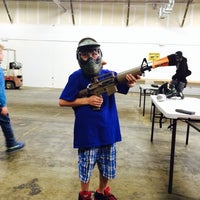 Photo taken at American Paintball Coliseum by Tamie R. on 5/4/2014