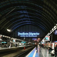 Photo taken at Frankfurt (Main) Hauptbahnhof by Daniel on 12/14/2015