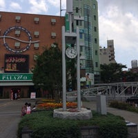 Photo taken at 葛西駅前時計台 by ふかした芋 on 7/1/2014