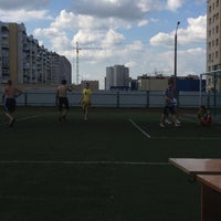 Photo taken at Стадион школы №36 by 🌍Vasilisa🌕 P. on 5/26/2013