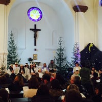 Photo taken at Католический храм by Марго М. on 12/24/2015