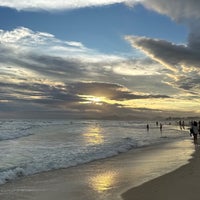 Photo taken at Barra da Tijuca Beach by Karla L. on 2/27/2024