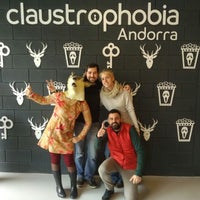 Das Foto wurde bei Claustrophobia Andorra Escape Rooms von Claustrophobia Andorra Escape Rooms am 2/8/2017 aufgenommen