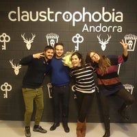 Das Foto wurde bei Claustrophobia Andorra Escape Rooms von Claustrophobia Andorra Escape Rooms am 2/8/2017 aufgenommen
