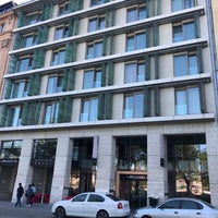 Photo taken at Lanchid 19 Design Hotel Budapest by John W. on 4/21/2018
