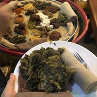 Photo taken at Yod Abyssinia Cultural Restaurant by Vernie J. on 7/28/2019