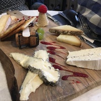 Photo taken at Champagne + Fromage by Rachel R. on 9/28/2017