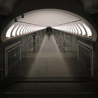 Photo taken at metro Dostoyevskaya by Denis on 1/12/2020