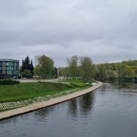Photo taken at Mindaugas&amp;#39; bridge by Ele on 4/21/2024