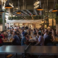 Photo taken at The Biergarten at The Standard by The Standard on 6/9/2015