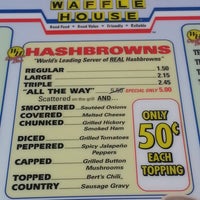 waffle house menu