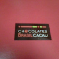 Photo taken at Chocolates Brasil Cacau by Angel M. on 12/29/2014