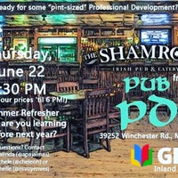 Photo taken at The Shamrock Pub and Eatery by Rosalinda J. on 6/22/2017