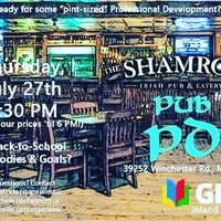 Photo taken at The Shamrock Pub and Eatery by Rosalinda J. on 7/27/2017