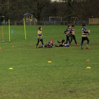Photo taken at Westcombe Park Rugby Club by Donatella C. on 12/9/2018