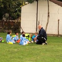 Photo taken at Long Lane FC by Donatella C. on 9/12/2018