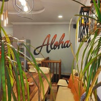 Photo taken at Aloha Burger &amp;amp; Kitchen by F CİHAD D. on 1/23/2019