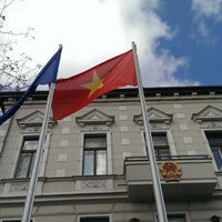 Photo taken at Botschaft der Sozialistischen Republik Vietnam by Silvia F. on 3/26/2014