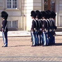 Photo taken at Amalienborg Palace by Caroline R. on 5/3/2013