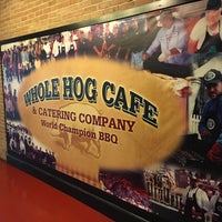 Photo taken at Whole Hog Cafe by Dave A. on 9/23/2017
